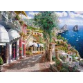 Puzzle carton 1000 piese Clementoni High quality - Vedere din Capri, 39257, 14+ ani