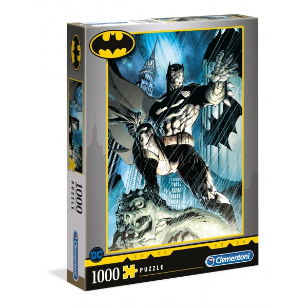 Puzzle carton 1000 piese Clementoni Batman, 39576, 14+ ani