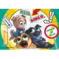 Puzzle carton 104 piese Clementoni Supercolor - Puppy dog pals, 27147, 5+ ani