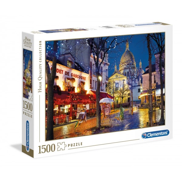 Puzzle carton 1500 piese Clementoni High Quality - Montmartre, Paris, 31999, 14+ ani