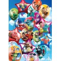 Puzzle carton 24 piese Clementoni Supercolor Maxi - Pixar, 24215, 3+ ani