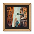 Puzzle carton 250 piese Clementoni Frame me up - New York, rama inclusa, 7+ ani