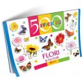 Carte A4 Unicart, 500 Stickere, Flori si Fluturi