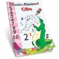 Carte de colorat A5, Cifre, Unicart