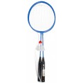 Badminton - set x2 rachete + fluturas, metal, diverse culori, 3+ ani, MegaCreative, 380038