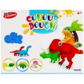 Plastilina Mega Creative Colour Dough 471259, 4x50g, cu accesorii, +3 ani, set 4 culori