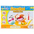 Set creatie plastilina Mega Creative Kids Dough Dentis Deluxe 460007, cu accesorii, +3 ani