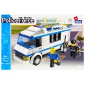 Set de constructie Alleblox Police Force - duba de politie - AB2010 / 478227, 134 piese, 6+