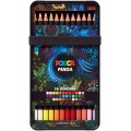 Creion pastel uleios Posca KPE-200, 36 culori