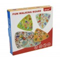 Jucarie set educativ circuit din lemn, CNX Triangle Fun Walking Board, 5 modele: trafic