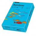 Hartie colorata A4 Rainbow 88042739, 80g/mp, albastru, top 500 coli