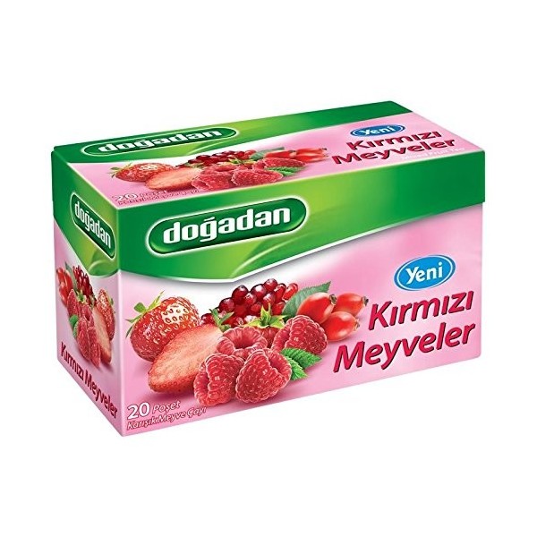 Ceai mix de fructe rosii Dogadan 20 plicuri/cutie