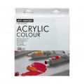Culori acrilice Magi-Wap, 24 culori x 12ml, EA2412C