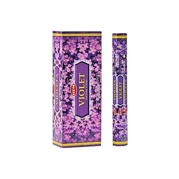 Betisoare parfumate Hem 312, Violet, set 20 buc