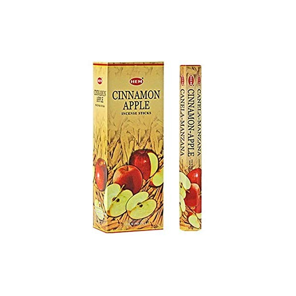 Betisoare parfumate HEM, Cinnamon Apple, 140, 20 bucati/set