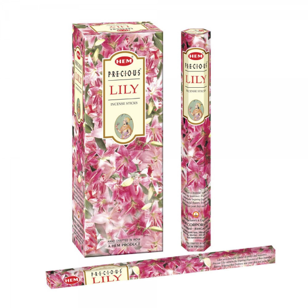 Betisoare parfumate Hem 259, Precious Lily, set 20 buc