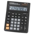 Calculator de birou Citizen SDC-444S, 12 digiti, alimentare baterie + solar, ecran inclinat
