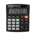 Calculator de birou Citizen SDC-812NR, 12 digiti, alimentare baterie + solar, ecran inclinat