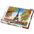 Puzzle carton 500 piese Trefl Parisul romantic, 37330, 10+ ani