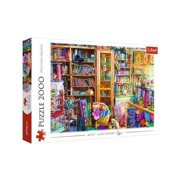 Puzzle carton 2000 piese Trefl Atelier de Creatie, 27113, 12+ ani