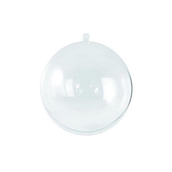 Accesorii creatie - glob fara divizor plastic, transparent, 10mm, Colorarte