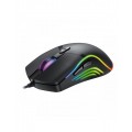 Mouse optic Omega Varr Gaming VGMB03, 1000-1600-3200-6400 dpi, USB, iluminare RGB, 7 butoane, negru