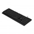 Tastatura Omega Ergonomic OK055B, USB, design modern, cablu 1.5m, negru