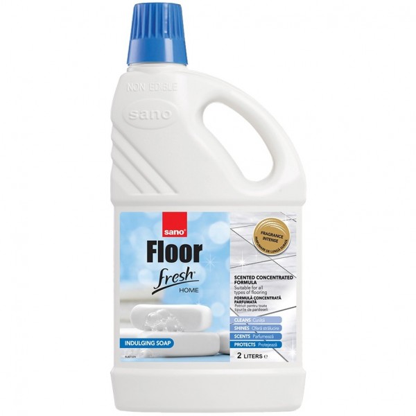 Detergent pentru pardoseli Sano Floor Fresh, Home Soap, 2l, concentrat