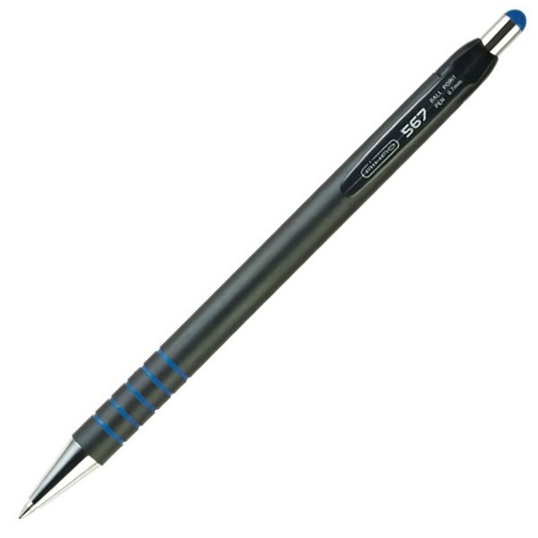Pix cu mecanism CNX AIHAO AH-567, plastic, cu clips, albastru