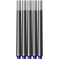 Patroane cerneala lungi (rezerve) Parker Quink 1950385, cerneala albastra, set 5 buc