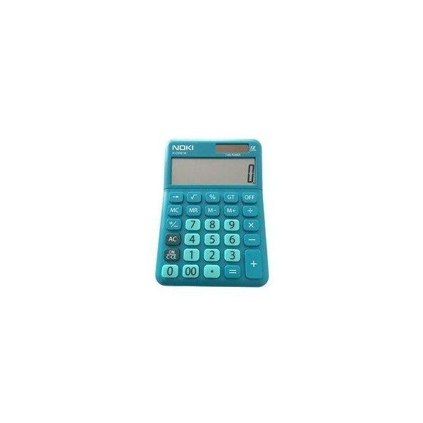 Calculator Noki 12 digit model H-CS001M-turcoaz