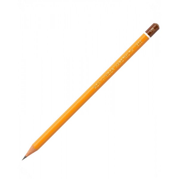 Creion grafit Koh-I-Noor Hardtmuth, HB - 8B, corp hexagonal galben, fara guma de sters, diverse tarii