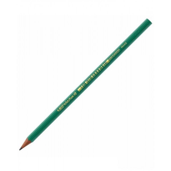Creion grafit Bic Evolution 650, HB, corp hexagonal verde, fara guma de sters
