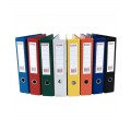 Biblioraft plastifiat A4 75mm EAGLE 9300E, diverse culori