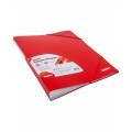 Dosar prezentare 80 folii NOKI, A4 diverse culori, cu elastic, 64180-NN