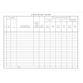 Tipizat - registru jurnal vanzari - A4, landscape, autocopiativ, carnet 100 file