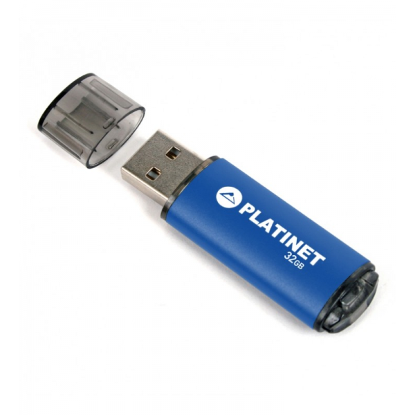 MemoryStick 32GB Platinet USB 2.0, PMFE32, diverse culori