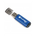 MemoryStick 16GB Platinet USB 2.0, carcasa aluminiu, PMFE16, diverse culori