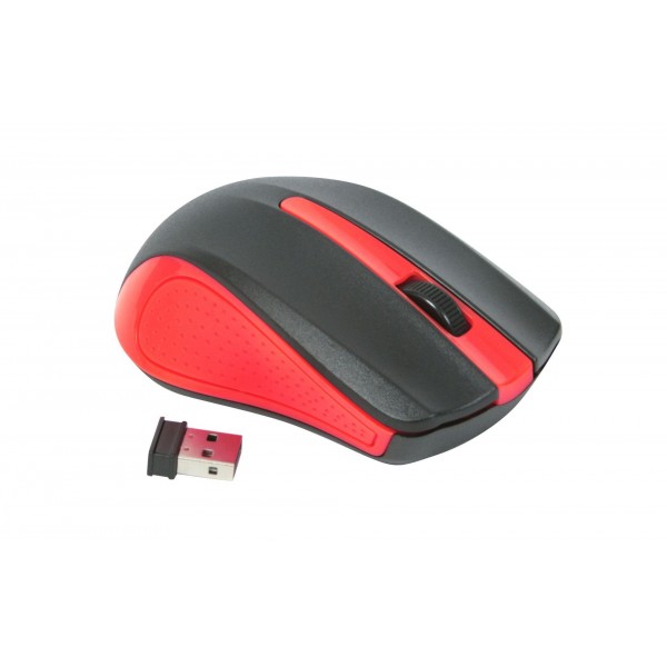 Mouse wireless Omega Ergonomic OM0419, 1600 dpi, conector USB 2.4GHz, diverse culori