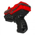 Blaster - pistol 10.5cm, include 6 proiectile din spuma, rosu-negru, 6+ ani, MegaCreative, 461274