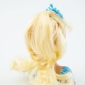 Set fashion - cap de papusa de coafat - accesorii incluse, par blond, MegaCreative 419474, 3+ ani