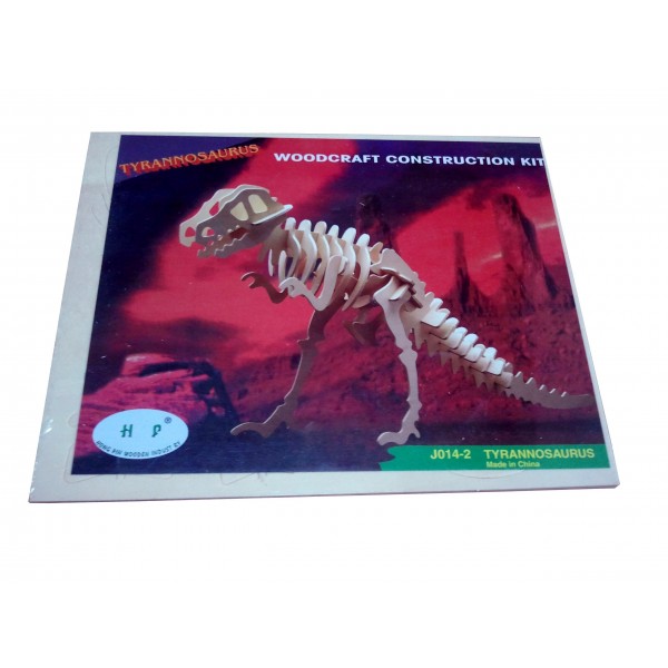 Joc puzzle lemn -S- dinozaur J014-2