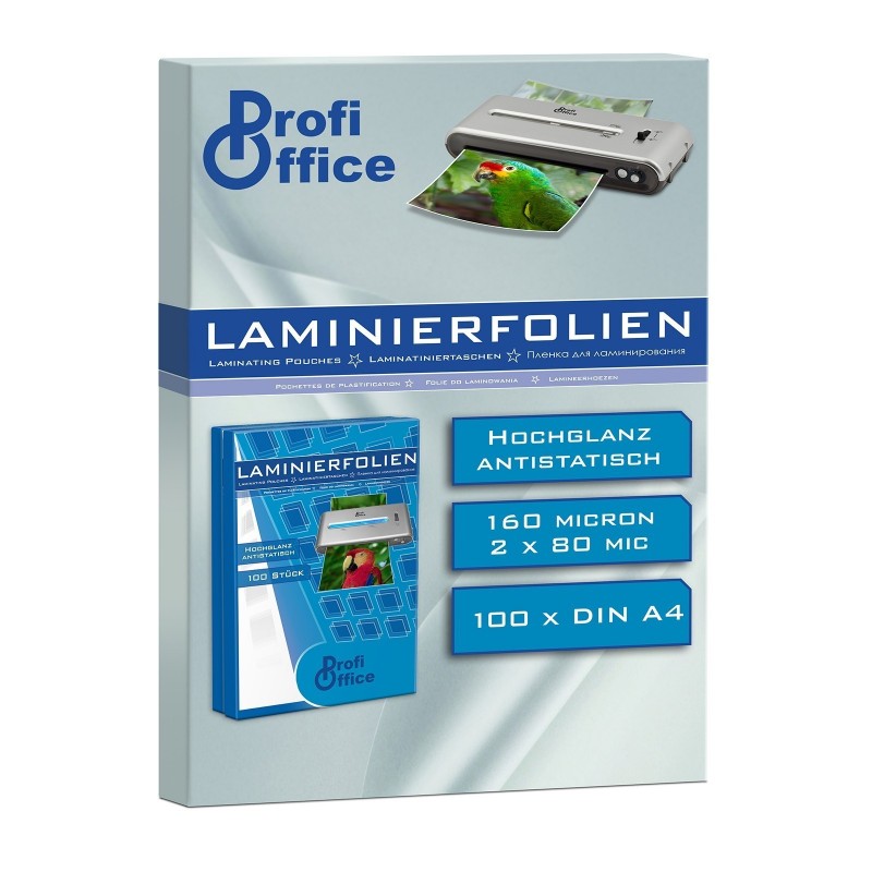 Folie laminator A4 80 microni ProfiOffice Folie laminator A4 80 microni ProfiOffice