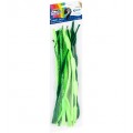 Accesorii creatie - sarma plusata, verde, 30cm, set 20 buc, Fiorello, GR-CH018 / 170-2616