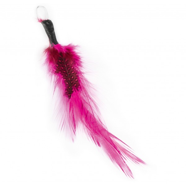 Accesorii creatie - pene, negru, roz, 11-13cm, set 3 buc, Fiorello, GR-FE015 / 170-2620