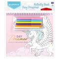 Set creativ - Carte cu activitati, Day Dreamer, cu 5 carioci, 1 liner, Starpak, 497701