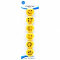 Set magneti STARPAK, model fete zambitoare diverse, galben, 378346, 6 bucati/set