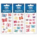 Accesorii creatie sticker CRAFT with FUN Sticker Boo, fluturi, 382526, 13-16 bucati/set