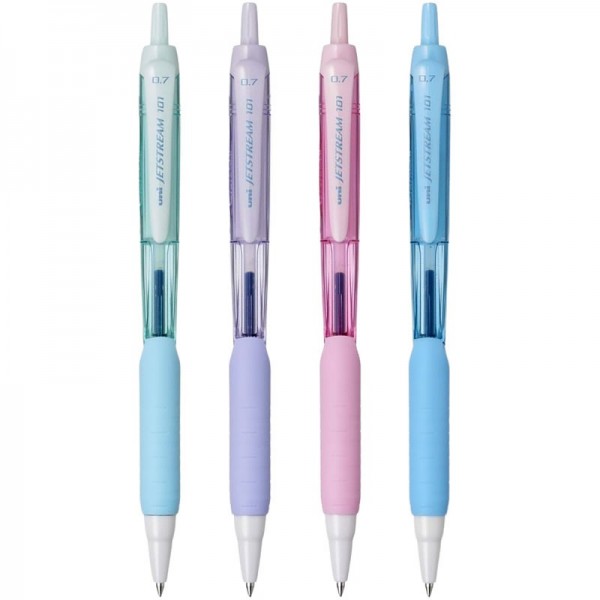 Jetstream Uni-ball SXN-101FL, 0.7 mm, pasta albastra