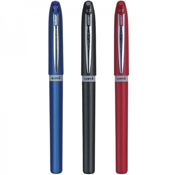Roller 0.7mm UNI UB-247 Grip 07mm, diverse culori